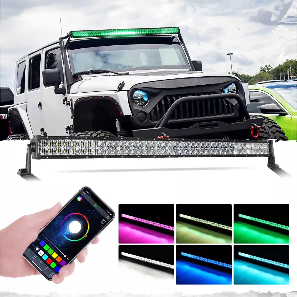 Auxbeam Jeep Gladiator 42-Inch 5D Series Straight LED Light