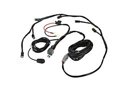 Auxbeam 6-LED Pod Light Power Wiring Harness Kit with 2-Pin DT Plugs