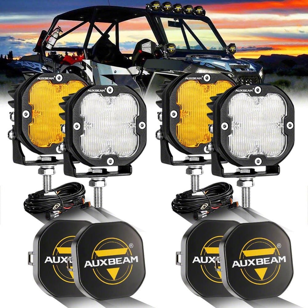 Auxbeam Jeep Wrangler XP-ULTRA Series 3-Inch 6-Mode LED