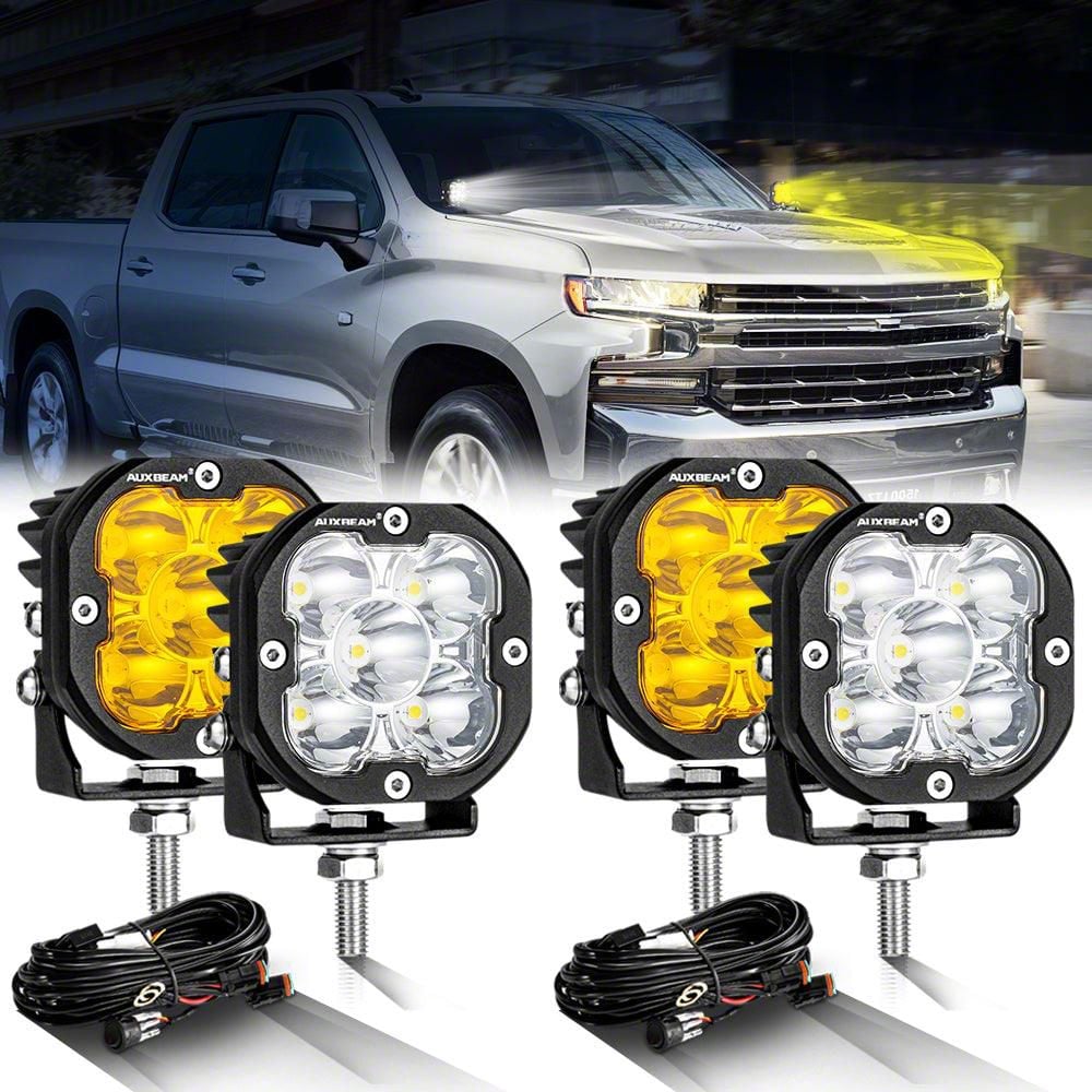 Auxbeam Jeep Wrangler XP-ULTRA Series 3-Inch 6-Mode LED
