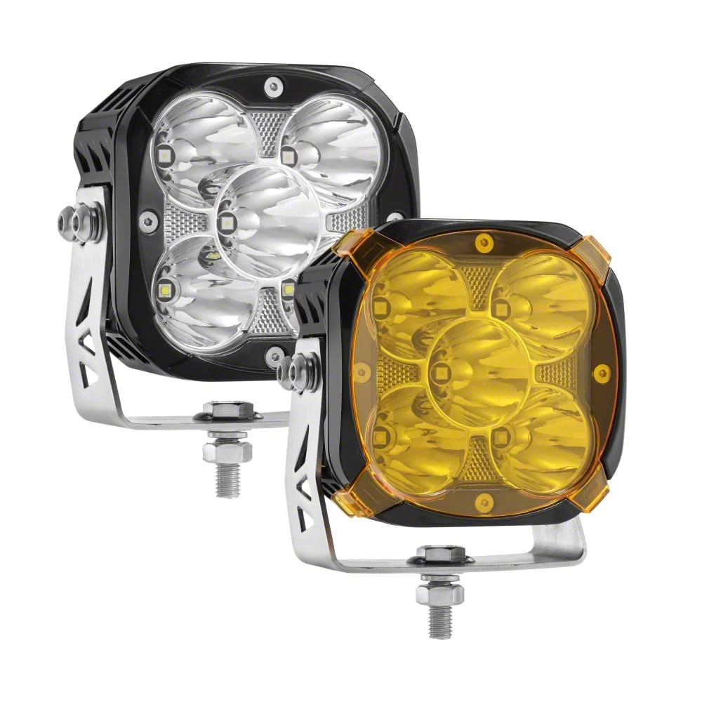 Auxbeam Jeep Wrangler XP-ULTRA Series 3-Inch LED Pod Lights