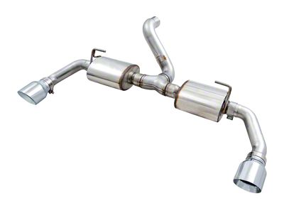 AWE Tread Edition Axle-Back Dual Exhaust with Chrome Silver Tips (18-25 2.0L or 3.6L Jeep Wrangler JL)