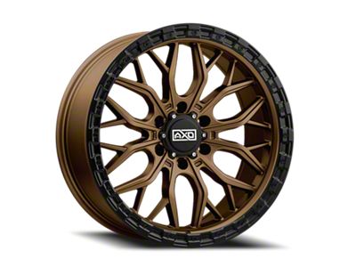 AXD Offroad AS1 Satin Bronze with Black Lip 6-Lug Wheel; 17x8.5; 0mm Offset (10-24 4Runner)