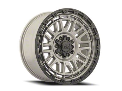 AXD Offroad AS6 Titanium with Black Lip 6-Lug Wheel; 20x9; 0mm Offset (03-09 4Runner)