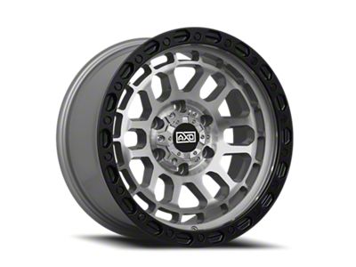 AXD Offroad AS4 Titanium with Black Lip 6-Lug Wheel; 17x8.5; 0mm Offset (24-25 Tacoma)