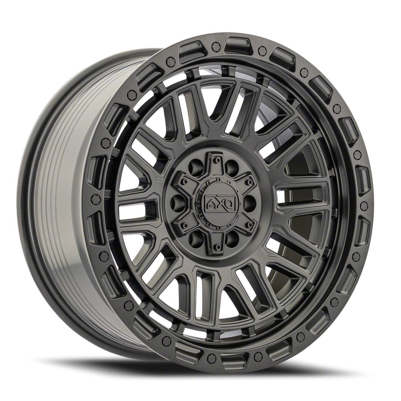 AXD Offroad Titan XD AS6 Satin Black 6-Lug Wheel; 20x9; 0mm Offset ...