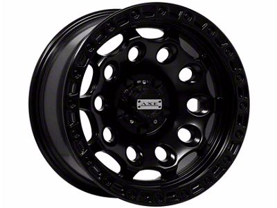 Axe Wheels Chaos Satin Black 6-Lug Wheel; 17x9; 0mm Offset (25-26 4Runner)