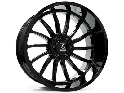 Axe Wheels Chronus Gloss Black 6-Lug Wheel; 22x12; -44mm Offset (21-25 Bronco, Excluding Raptor)