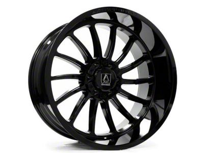 Axe Wheels Chronus Gloss Black 6-Lug Wheel; 22x10; -19mm Offset (22-25 Bronco Raptor)