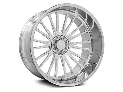 Axe Wheels AF7 Forged Fully Polished Wheel; 22x12; -44mm Offset (18-25 Jeep Wrangler JL)
