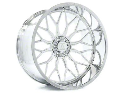 Axe Wheels AF8 Forged Fully Polished Wheel; 22x12; -44mm Offset (18-25 Jeep Wrangler JL)