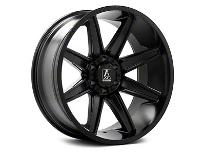 Axe Wheels Artemis Satin Black Wheel; 22x12; -44mm Offset (18-25 Jeep Wrangler JL)