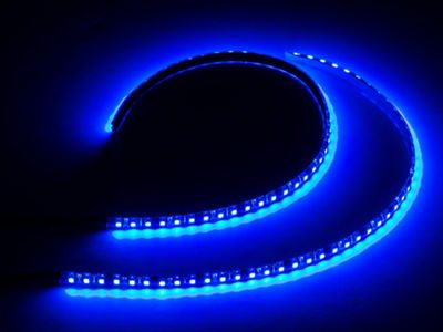 Oracle 15-Inch LED Strips; Blue (Universal; Some Adaptation May Be Required)