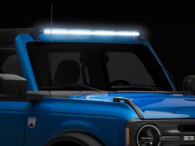 Raxiom Axial Series 40-Inch 200w LED Light Bar with Windshield Mounting Brackets (21-25 Bronco)