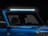 Raxiom Axial Series 40-Inch 240w White/Amber Combo LED Light Bar with Windshield Mounting Brackets (21-25 Bronco)