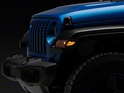 Raxiom Axial Series LED Side Marker Lights; Smoked (20-25 Jeep Gladiator JT)