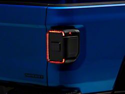 Raxiom Axial Series LED Tail Lights; Black Housing; Smoked Lens (20-24 Jeep Gladiator JT w/ Factory Halogen Tail Lights)