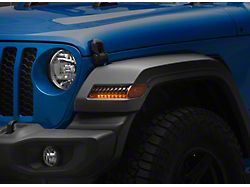 Raxiom Axial Series Sequential Turn Signal LED Side Marker Lights (20-24 Jeep Gladiator JT w/ Factory LED Light Package)