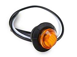 Raxiom Axial Series 3/4-Inch LED Marker Light; Amber Lens 
