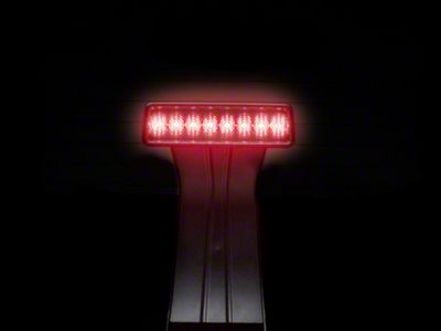 Raxiom Axial Series Hyper Flash LED Third Brake Light; Smoked (07-18 Jeep Wrangler JK)