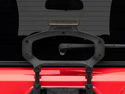 Raxiom Axial Series Hyper Flash LED Third Brake Light; Smoked (18-25 Jeep Wrangler JL)