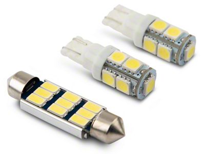Raxiom Axial Series LED Interior Bulb Set (07-18 Jeep Wrangler JK 4-Door)