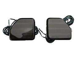 Raxiom Axial Series LED Rear Bumper Reflector Lights; Smoked (18-24 Jeep Wrangler JL Moab, Rubicon, Sahara)