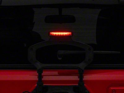 Raxiom Axial Series LED Third Brake Light; Smoked (18-25 Jeep Wrangler JL)