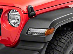 Raxiom Axial Series Sequential LED Parking/Turn Signal Lights; Chrome (18-24 Jeep Wrangler JL Sport)