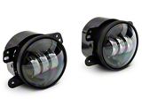 Raxiom Axial Series Tri-Bar LED Fog Lights; Amber (07-25 Jeep Wrangler JK & JL)