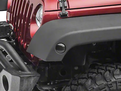 Smoked LED Side Marker Lights – Fits Jeep Wrangler YJ 1987-1995, Front Bumper/Fender (Pair)