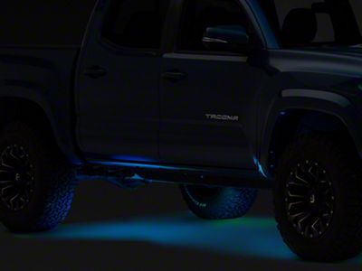 Raxiom Axial Series Multi-Color Underbody Rock Light Kit with Bluetooth Remote (Universal; Some Adaptation May Be Required)