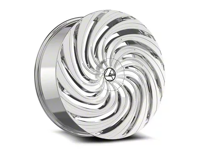 Azara AZA-535 Nano Chrome 6-Lug Wheel; 26x9.5; 22mm Offset (22-25 Bronco Raptor)