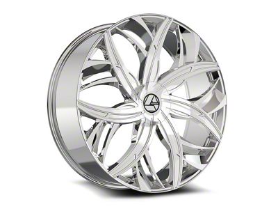 Azara AZA-541 Nano Chrome 5-Lug Wheel; 20x8.5; 35mm Offset (21-25 Bronco Sport)