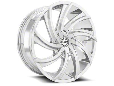 Azara AZA-503 Nano Chrome Wheel; 22x8.5; 38mm Offset (14-23 Jeep Cherokee KL)