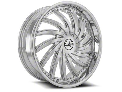 Azara AZA-508 Nano Chrome Wheel; 18x8; 35mm Offset (84-01 Jeep Cherokee XJ)