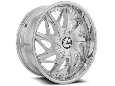 Azara AZA-510 Chrome Wheel; 20x8.5; 35mm Offset (14-23 Jeep Cherokee KL)