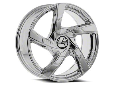 Azara AZA-524 Nano Chrome Wheel; 18x8; 35mm Offset (14-23 Jeep Cherokee KL)