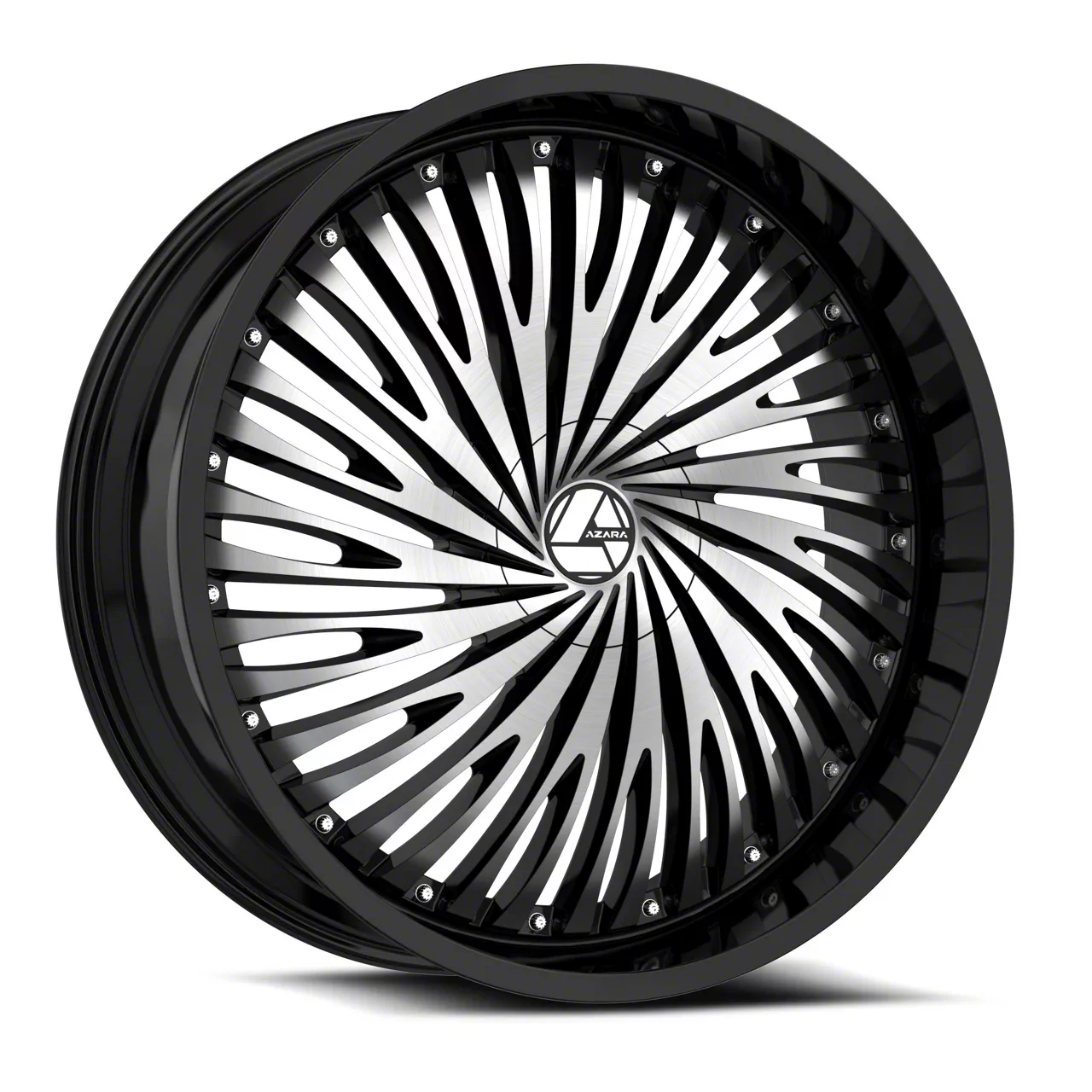 Cavallo Jeep Cherokee CLV-41 Gloss Black and Machined Wheel