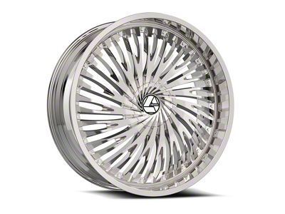 Azara AZA-526 Nano Chrome Wheel; 18x8; 35mm Offset (84-01 Jeep Cherokee XJ)