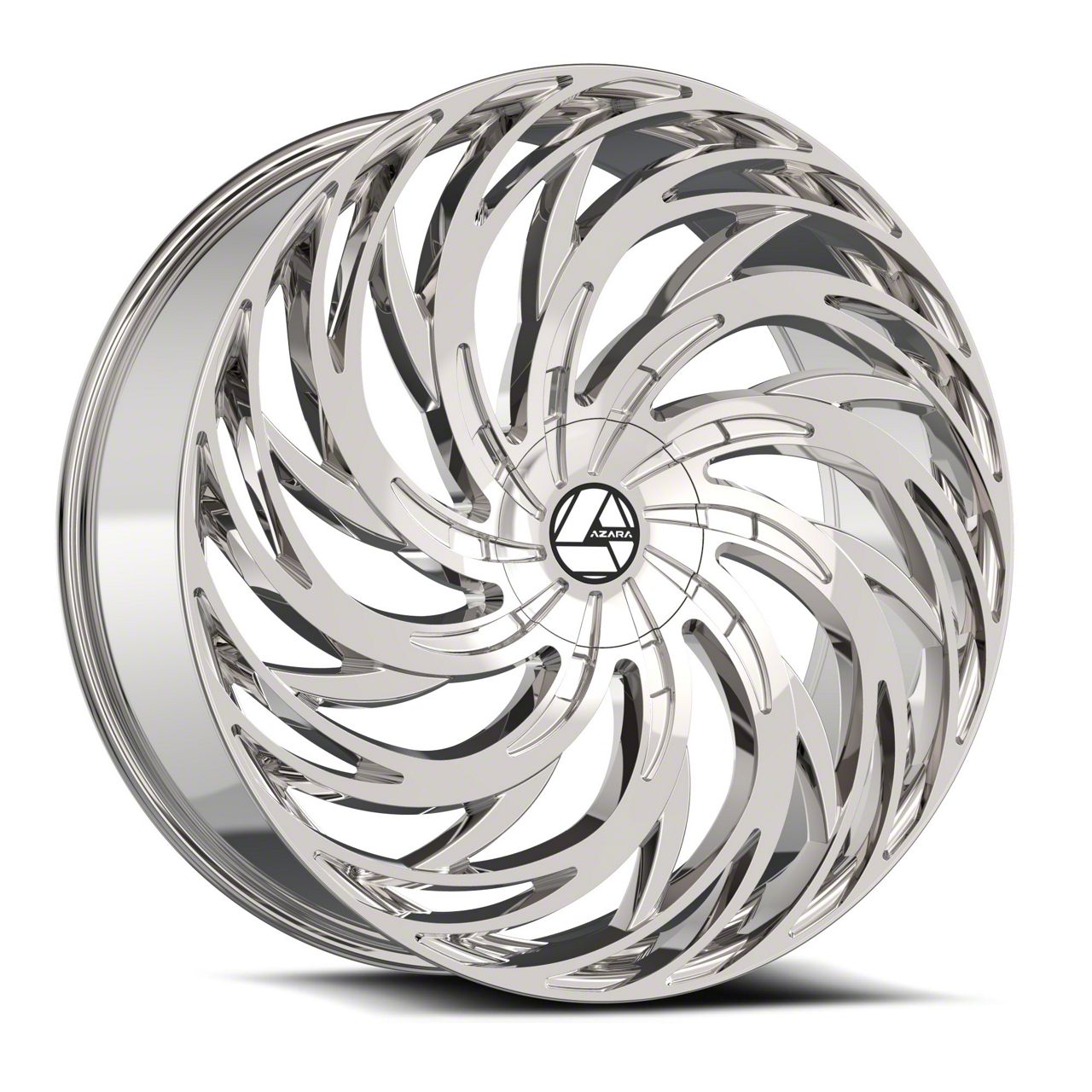 Revenge Luxury Wheels Bronco RL-106 Chrome 6-Lug Wheel; 24x9