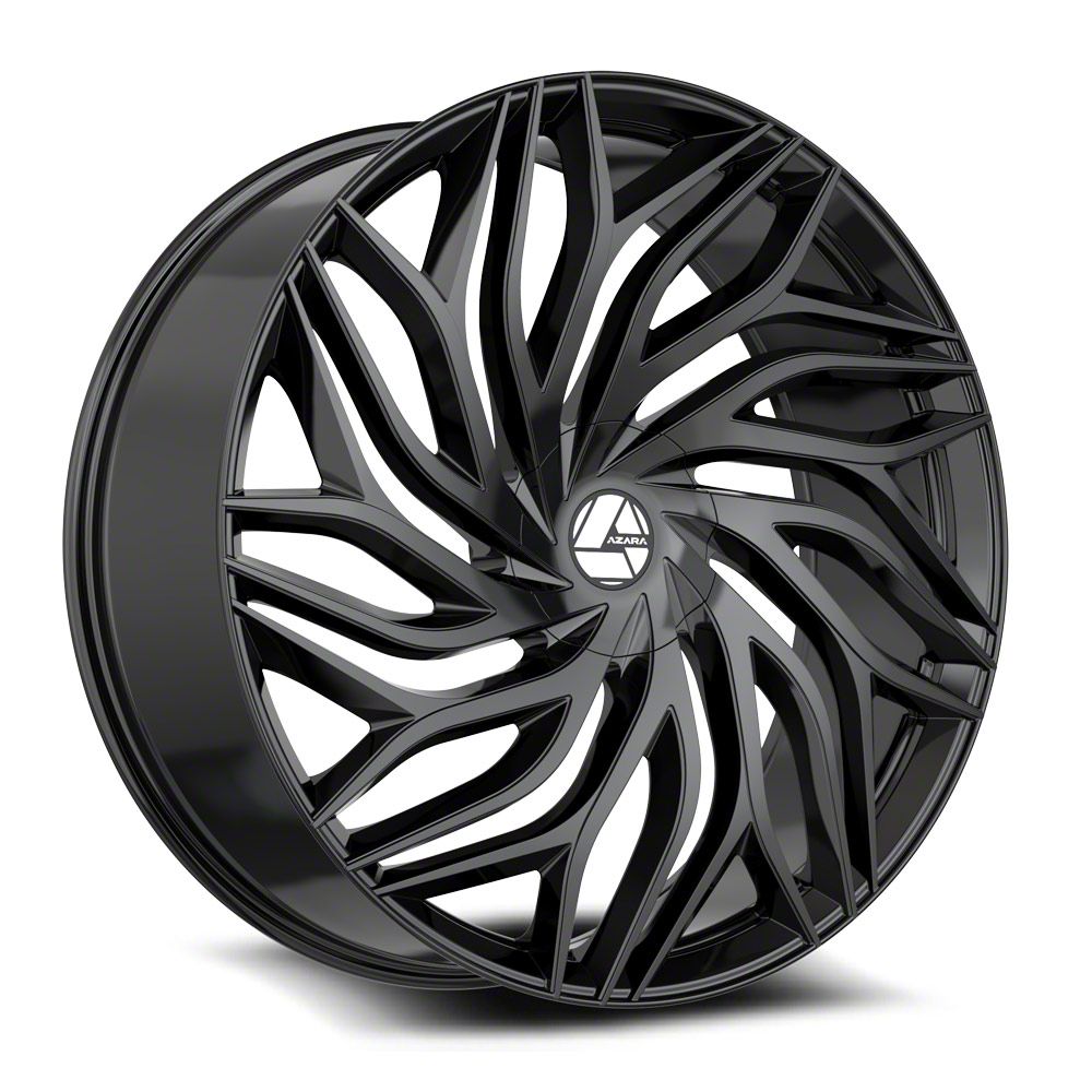 Azara Jeep Cherokee AZA-537 Gloss Black Wheel; 20x8.5; 35mm Offset