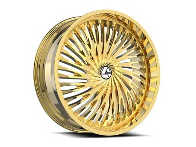 Azara AZA-526 Nano Gold Wheel; 20x8.5; 35mm Offset (93-98 Jeep Grand Cherokee ZJ)