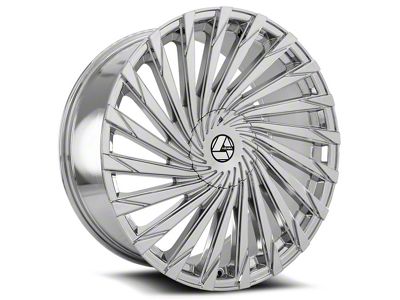Azara AZA-501 Nano Chrome Wheel; 22x8.5; 38mm Offset (97-06 Jeep Wrangler TJ)