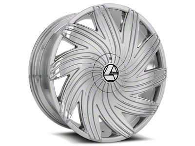 Azara AZA-502 Nano Chrome Wheel; 20x8.5; 35mm Offset (87-95 Jeep Wrangler YJ)