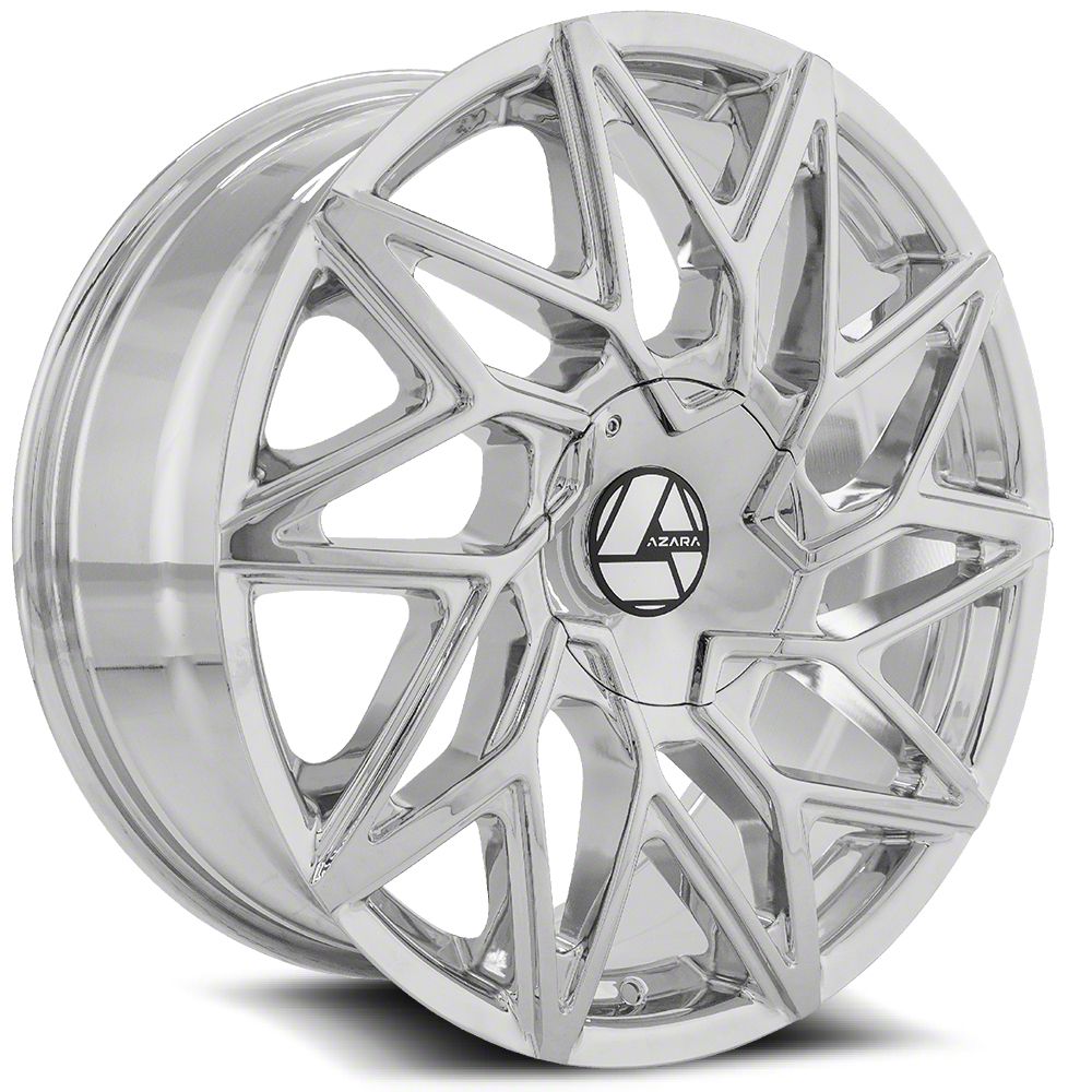 Azara Jeep Wrangler AZA-511 Chrome Wheel; 22x8.5; 38mm Offset AZA ...