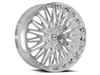 Azara AZA-522 Nano Chrome Wheel; 20x8.5; 35mm Offset (87-95 Jeep Wrangler YJ)