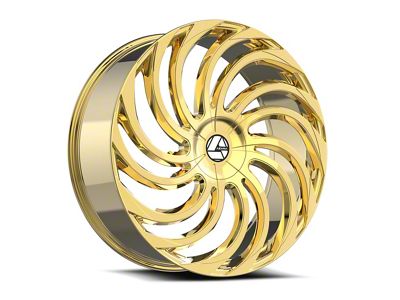 Azara AZA-534 Nano Gold Wheel; 20x8.5; 35mm Offset (97-06 Jeep Wrangler TJ)
