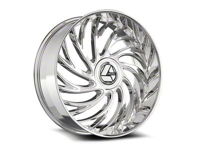 Azara AZX-101 Nano Chrome Wheel; 18x8; 35mm Offset (87-95 Jeep Wrangler YJ)