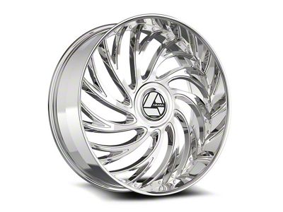 Azara AZX-101 Nano Chrome Wheel; 20x8.5; 35mm Offset (87-95 Jeep Wrangler YJ)